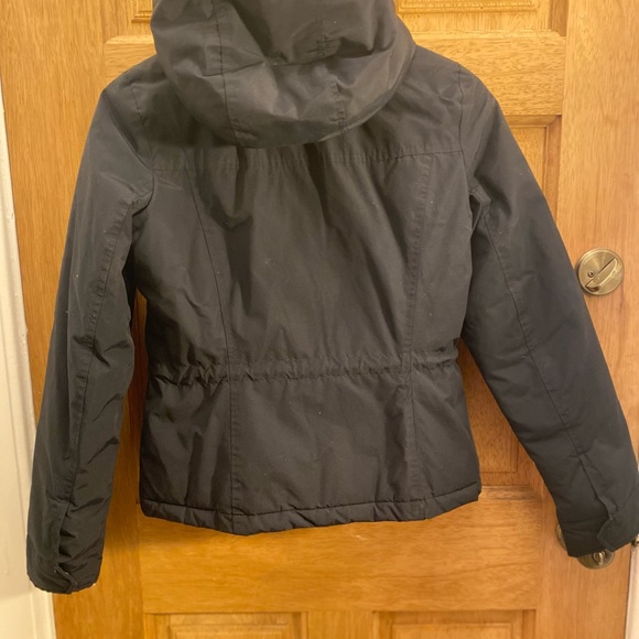 Hollister waist length black coat/jacket. Size Medium - Picture 9 of 9